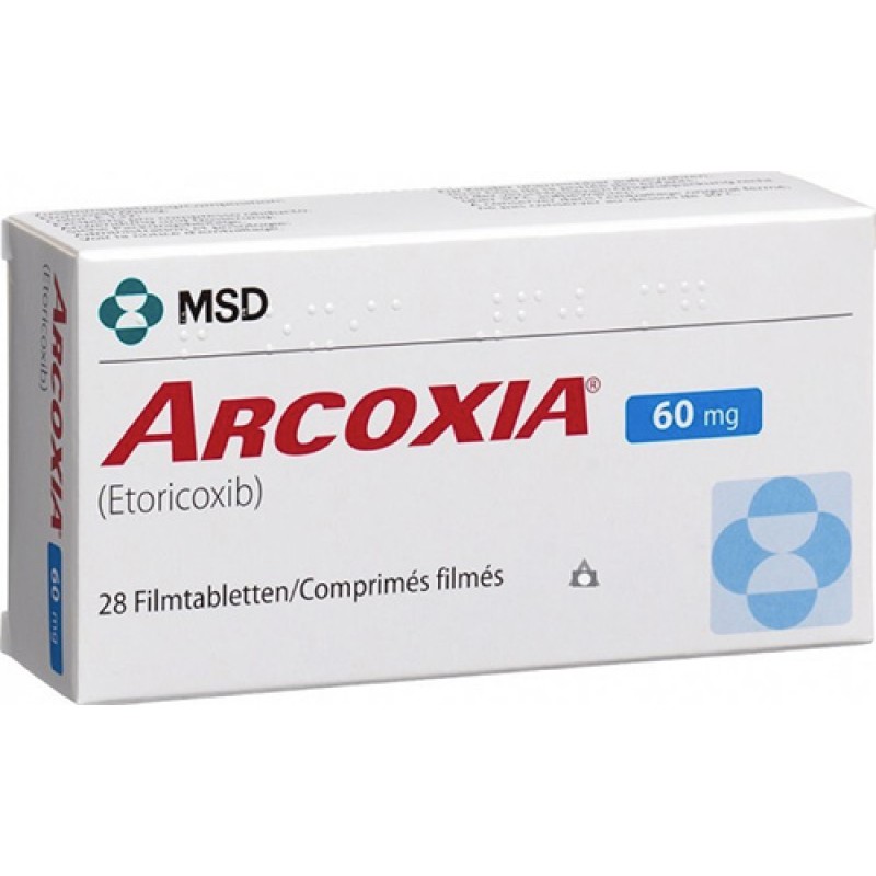 Купить Аркоксиа Arcoxia 60 mg/100Шт в Москве
