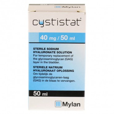 Купить Цистистат Cystistat (Уро-Гиал) 40 mg/50 ml  4 шт в Москве