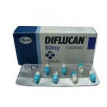 Купить Дифлюкан Diflucan 50 мг/28 капсул в Москве