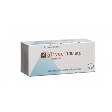 Купить Гливек Glivec 100 мг/60 таблеток в Москве