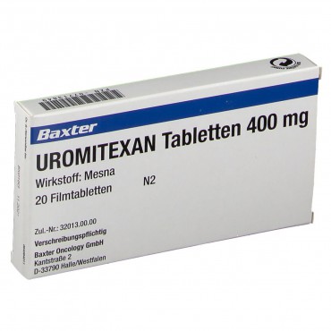 Купить Уромитексан UROMITEXAN 400 mg - 20 табл. в Москве